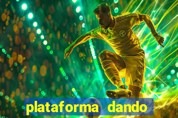 plataforma dando bonus de cadastro